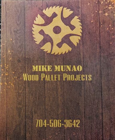 Mike Munao - Wood Pallet Projects logo
